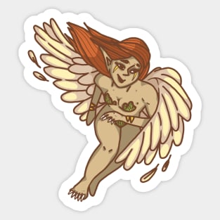 Harpy Sticker